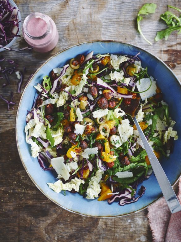 Knapperige koolsalade